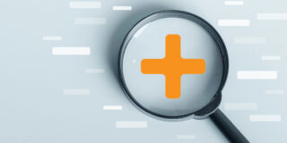 Eine Lupe zeigt die Pluspunkte.